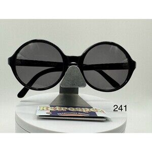 Vintage Refurbished Sunglasses | Round Plastic Frame Grey Lenses Retro 1960’s